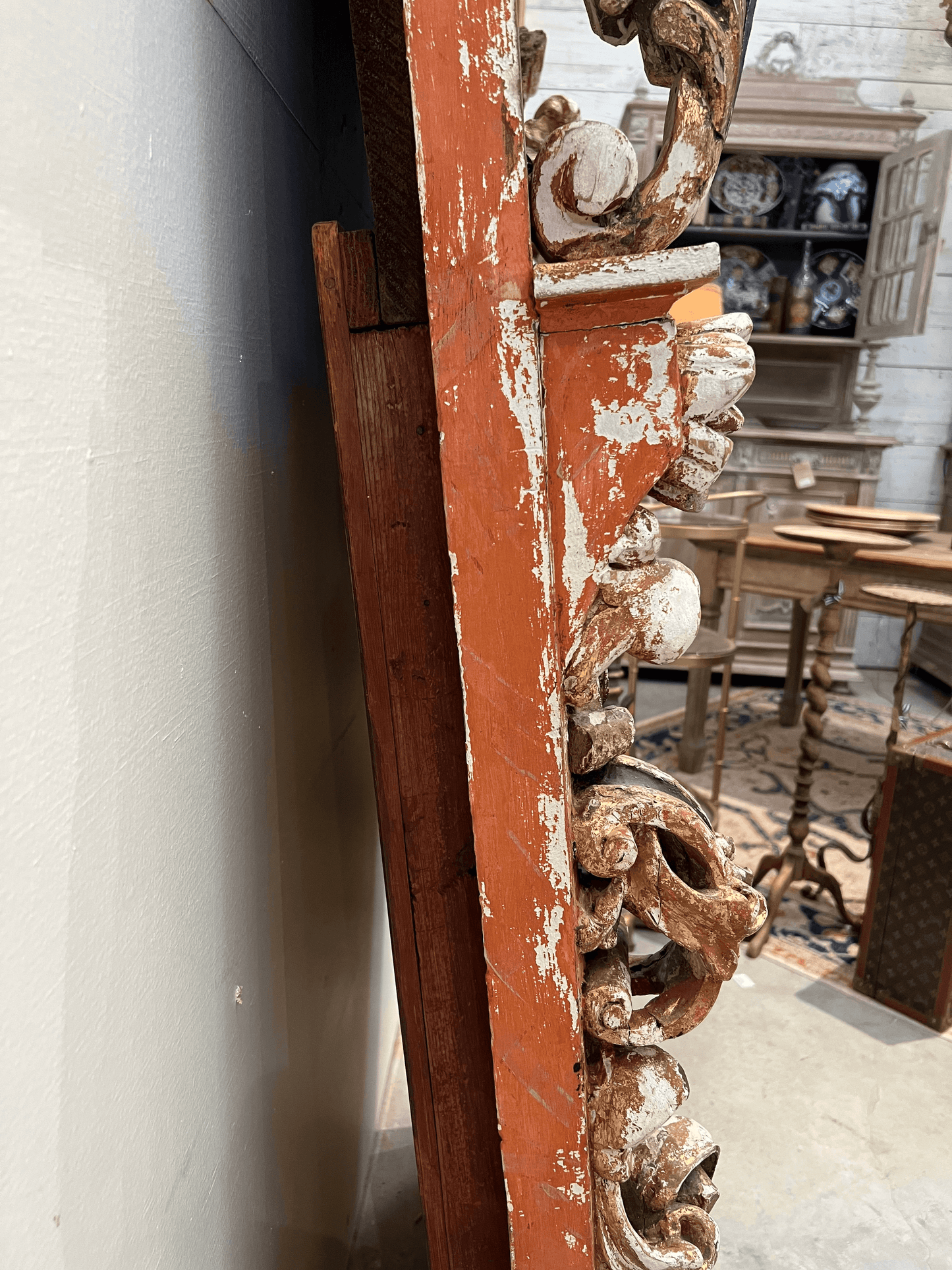 Italian Baroque Mirror - The White Barn Antiques