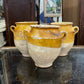 Italian Yellow Confit Pot Circa 1850