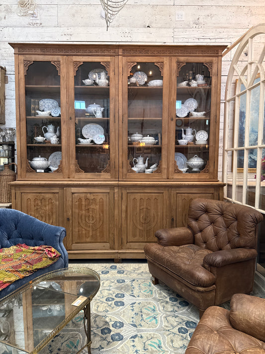 Large 4 piece Cabinet with Top Glass Doors Belgium