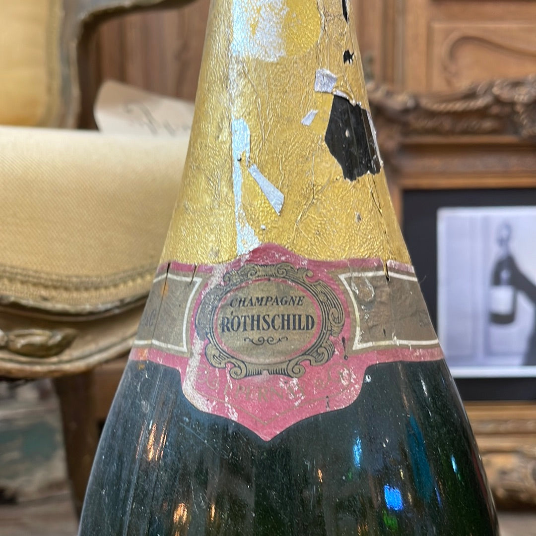 Mid-Century Modern Large A. Rothschild & Co.  Champagne Bottle