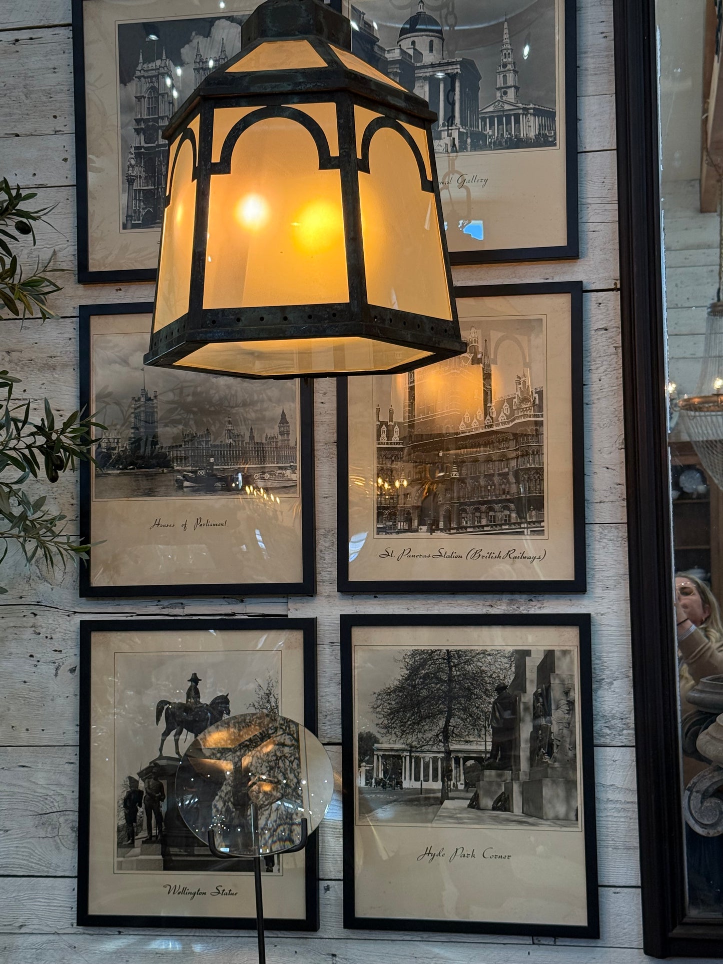 Framed French Black and White Architectural Photographs of Europe Circa 1905