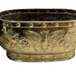 Large Oval Brass Jardiniere 1860