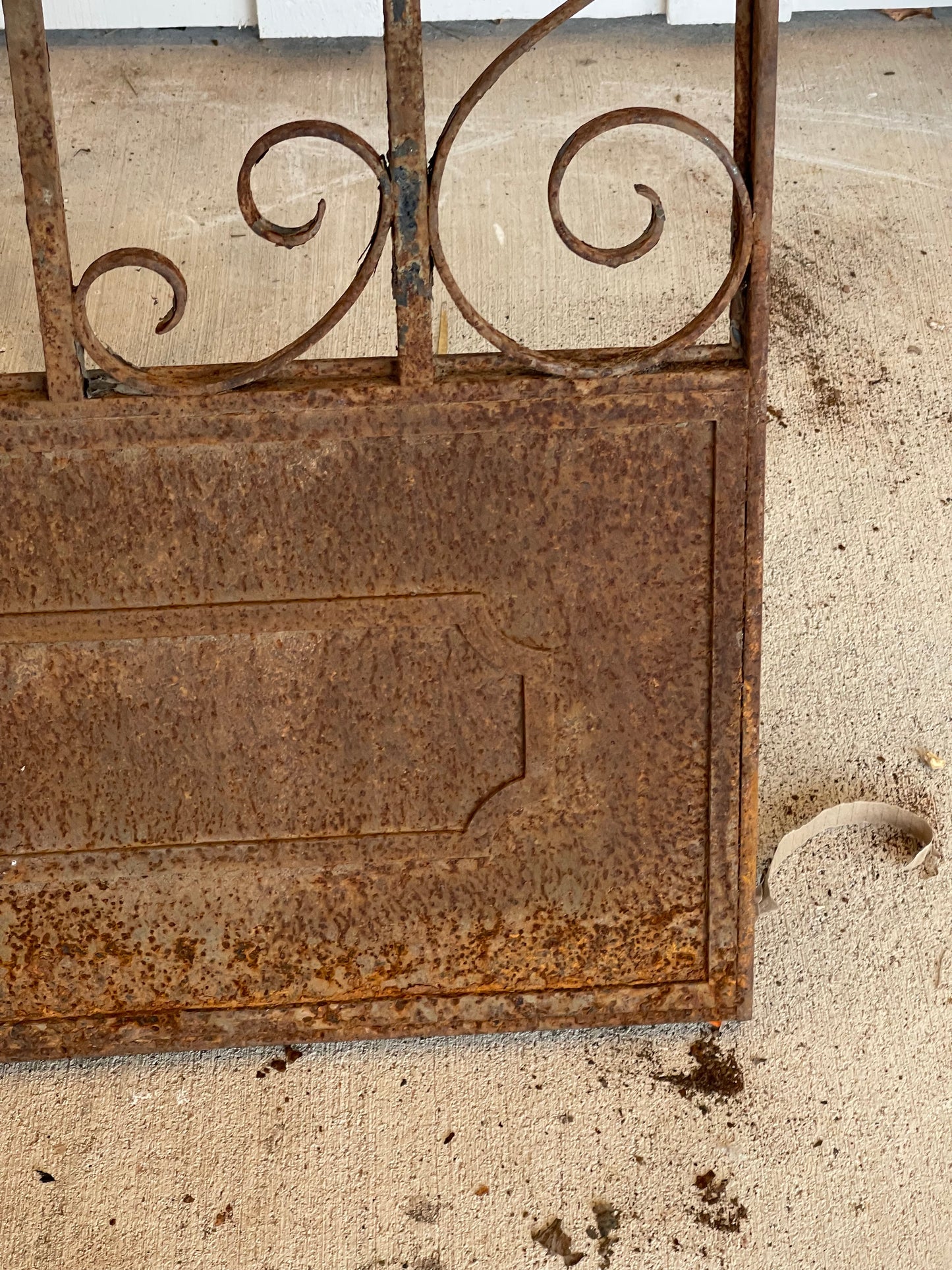 Arched English Iron Gates Circa 1900