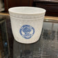 Small Crock with Blue Stamp 1912