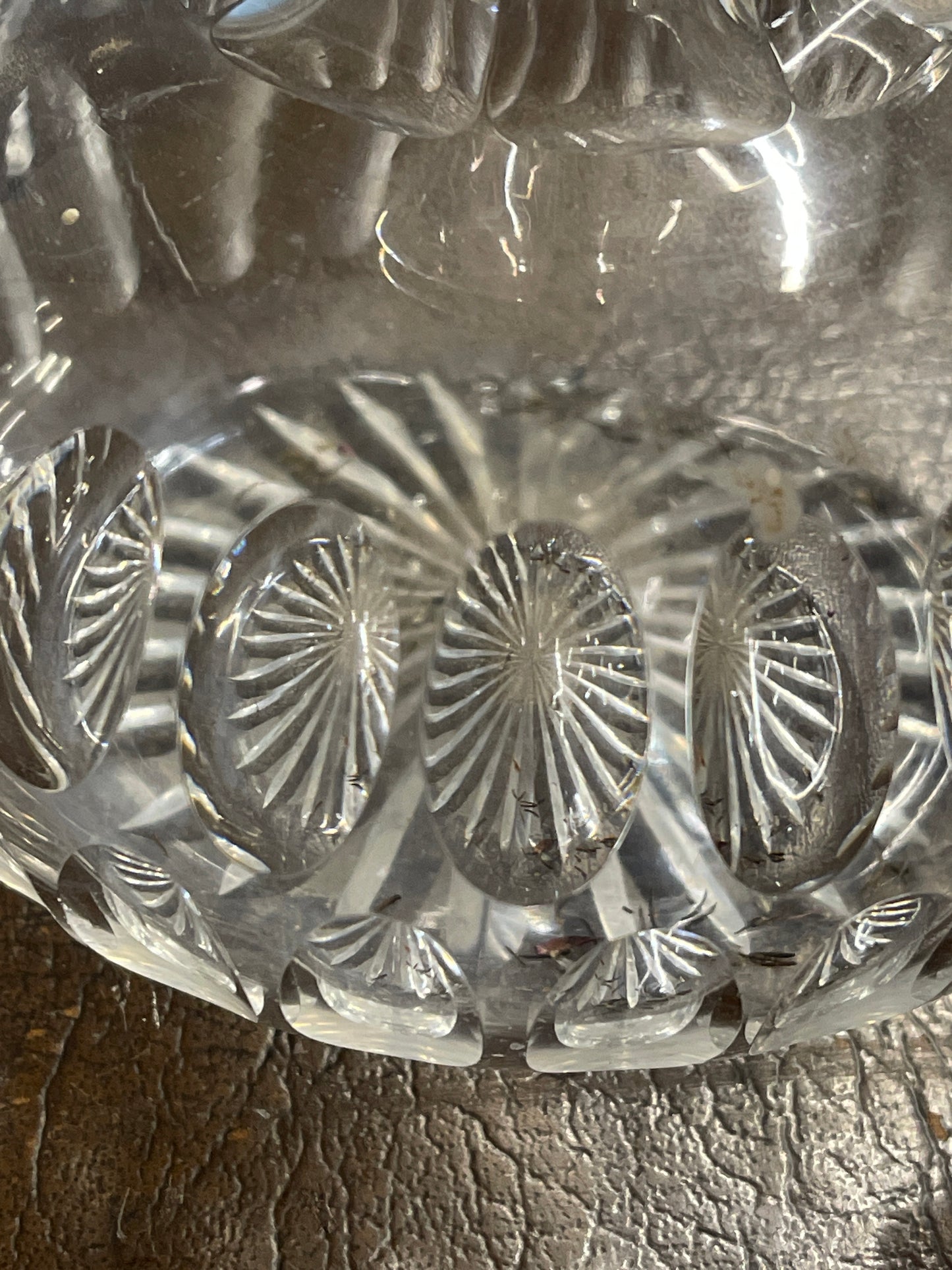 Cut Glass Carafe Circa 1880 UK