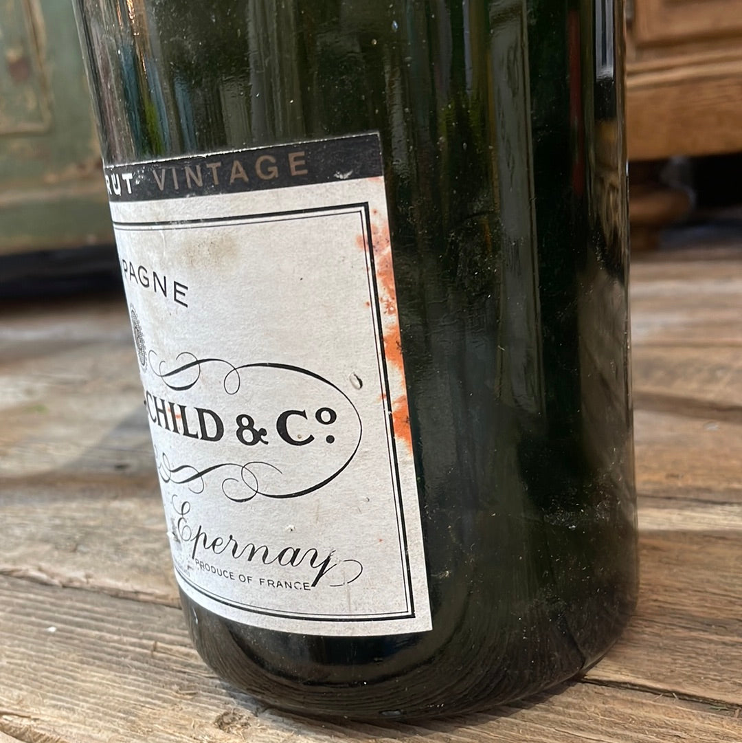 Mid-Century Modern Large A. Rothschild & Co.  Champagne Bottle