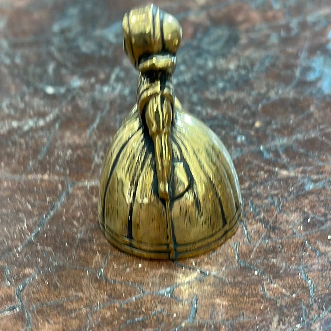 Brass Victorian Lady Bell