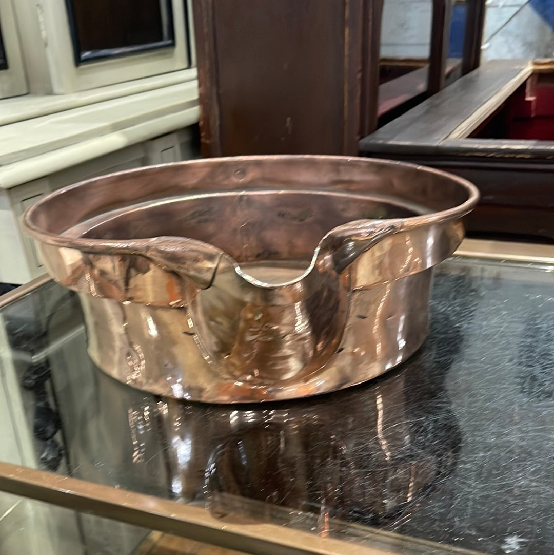 French Copper Champagne Pan Circa 1850