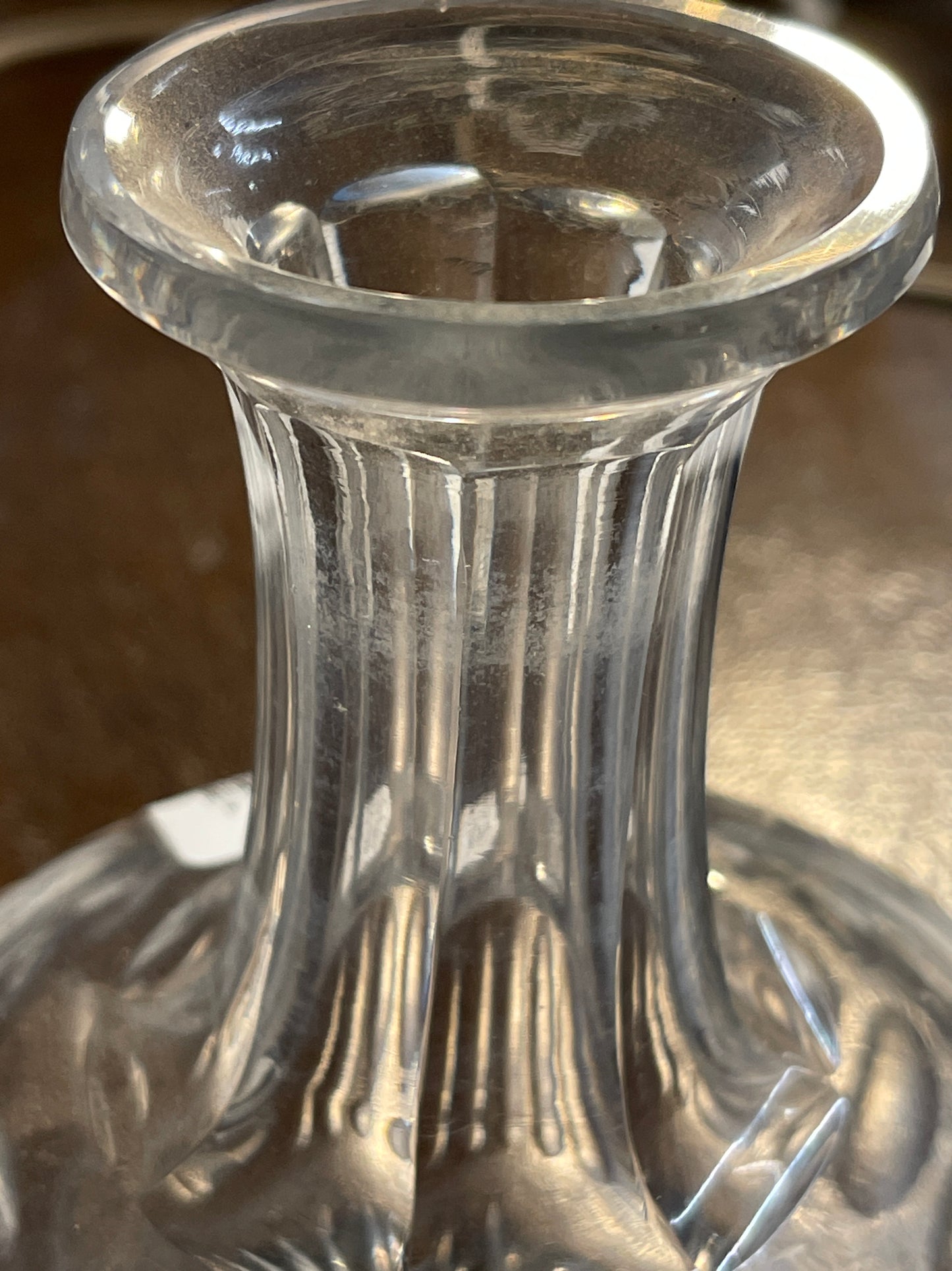 Cut Glass Carafe Circa 1880 UK