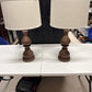 Wood Finial Lamps - New