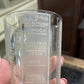 English Glass Measuring Cup Circa 1900