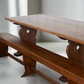 12 ft Oak Refectory Table with Benches Kings School Canterbury