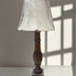 Wood Carved Table Lamp
