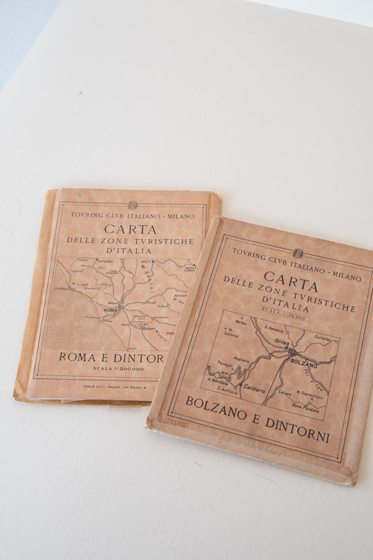 Italian Map Vintage Map