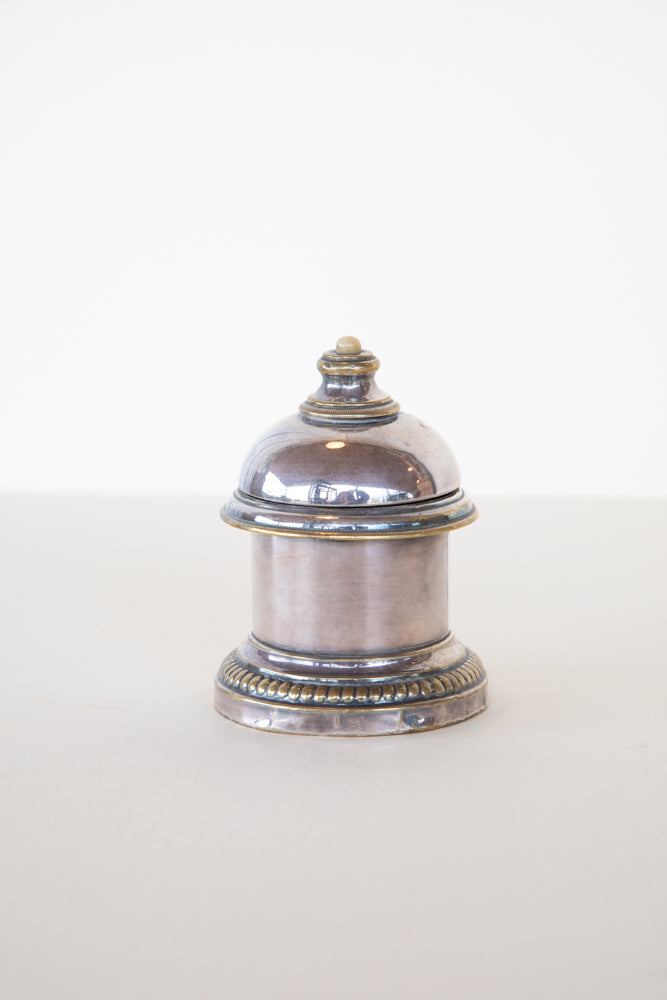 RARE OLD COUNTER BELL or HOTEL RECEPTION, NEW J P PARIS STAMP