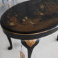 Ebonised Hand Painted Chinoiserie Coffee Table