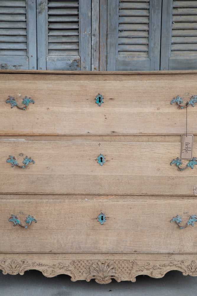 Bleached 3 Drawer Chest of Drawers