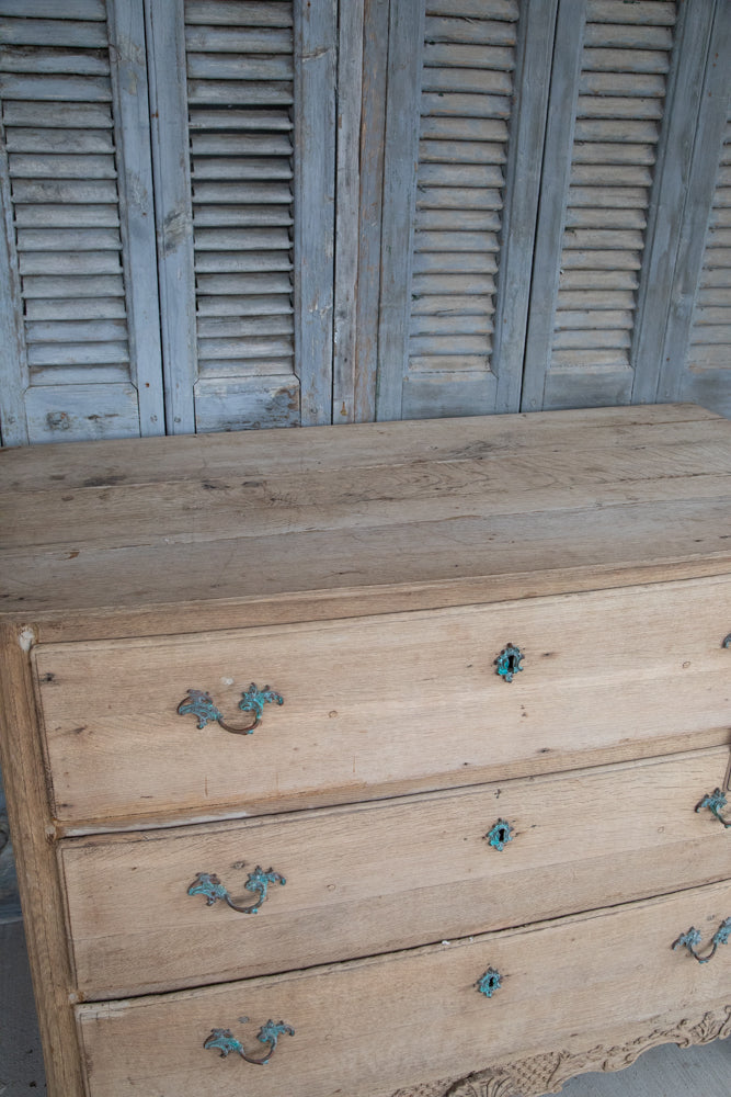 Bleached 3 Drawer Chest of Drawers