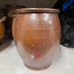 (Redware) Brown French Pickling Jar