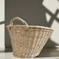 Oval Wicker Laundry Basket