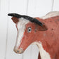 Folk Art French Stone Cow from Normandy, France Circa 1940 38" x 26"