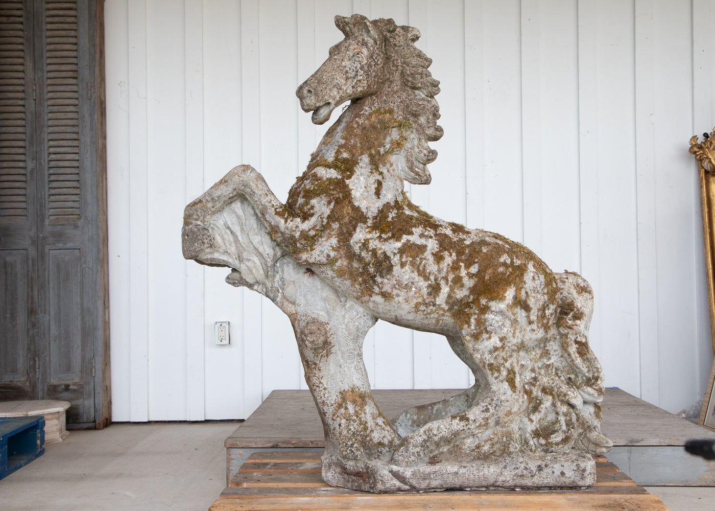 Large Stone Horse 1930