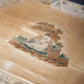 Framed Embroidered Silk Tapestry of Little Bo Peep C 1850