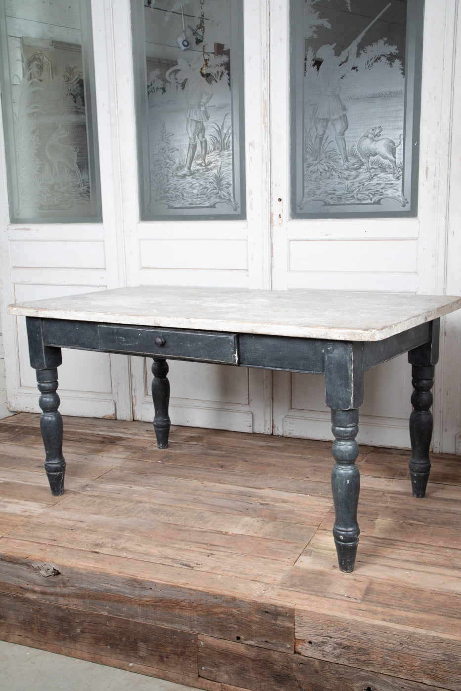 Painted Victorian Table