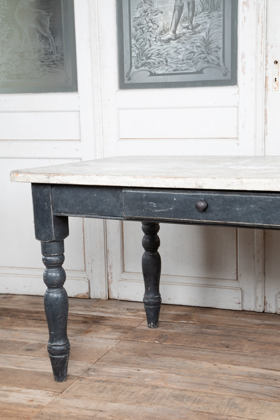 Painted Victorian Table