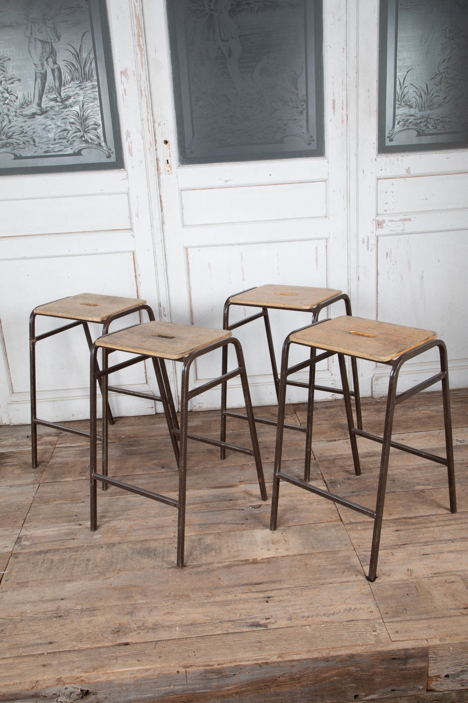 Vintage Lab Stool