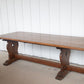 12 ft Oak Refectory Table with Benches Kings School Canterbury