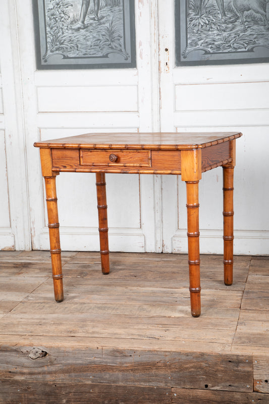 Faux Bamboo Desk