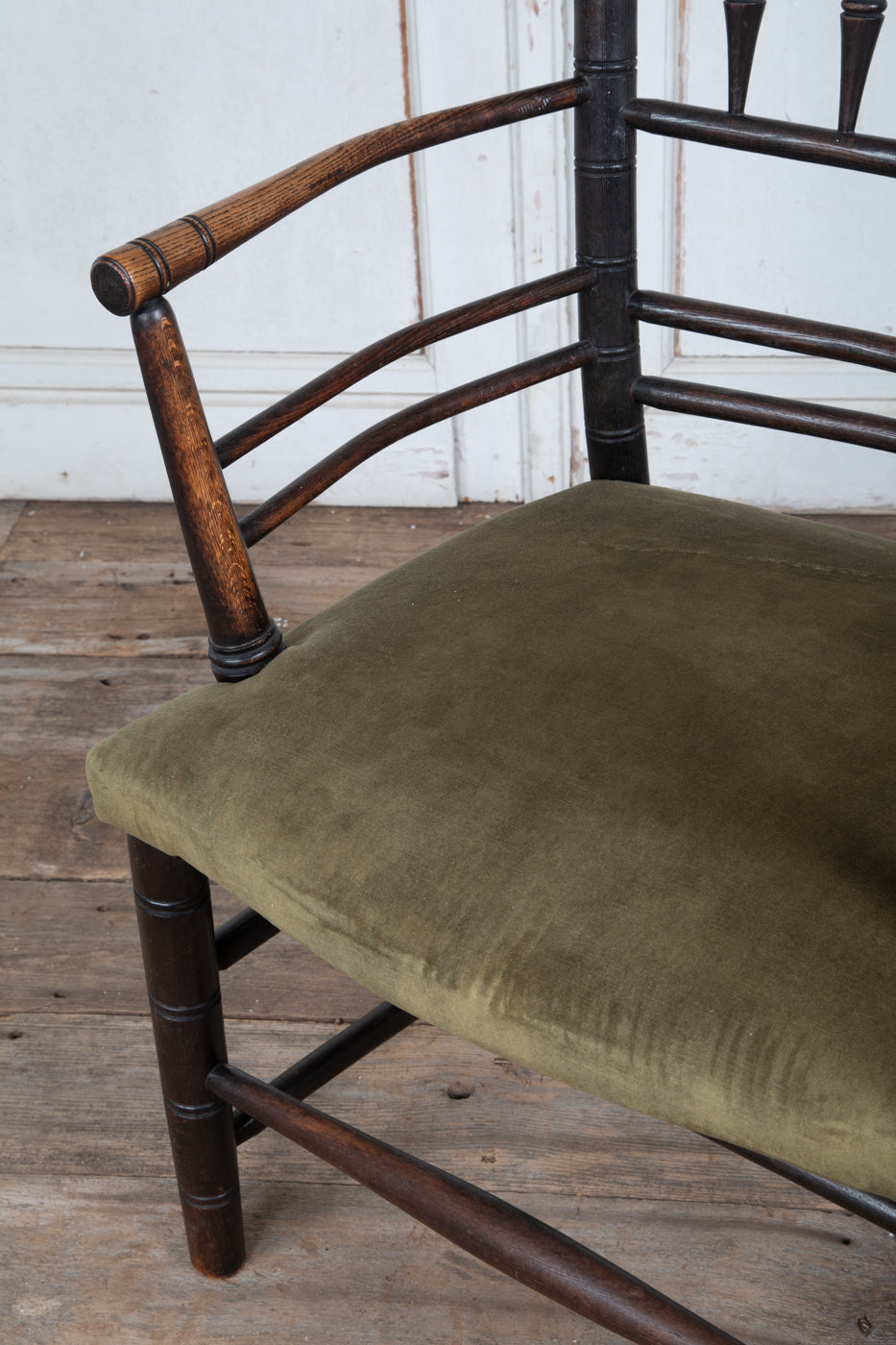 Liberty Ebonised Oak Elbow Chair