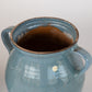 Blue Terra Cotta Pot with 2 Handles