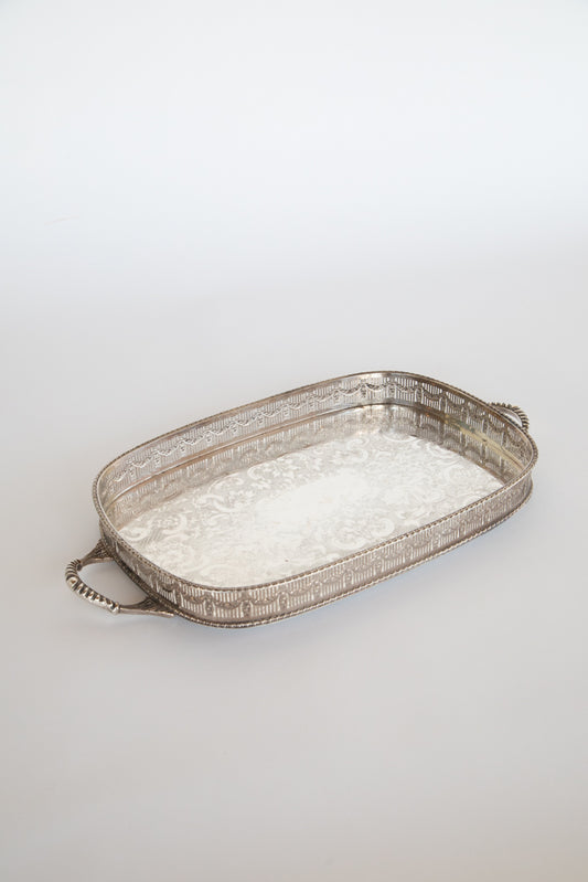 Silver Plate Serving Tray - Various