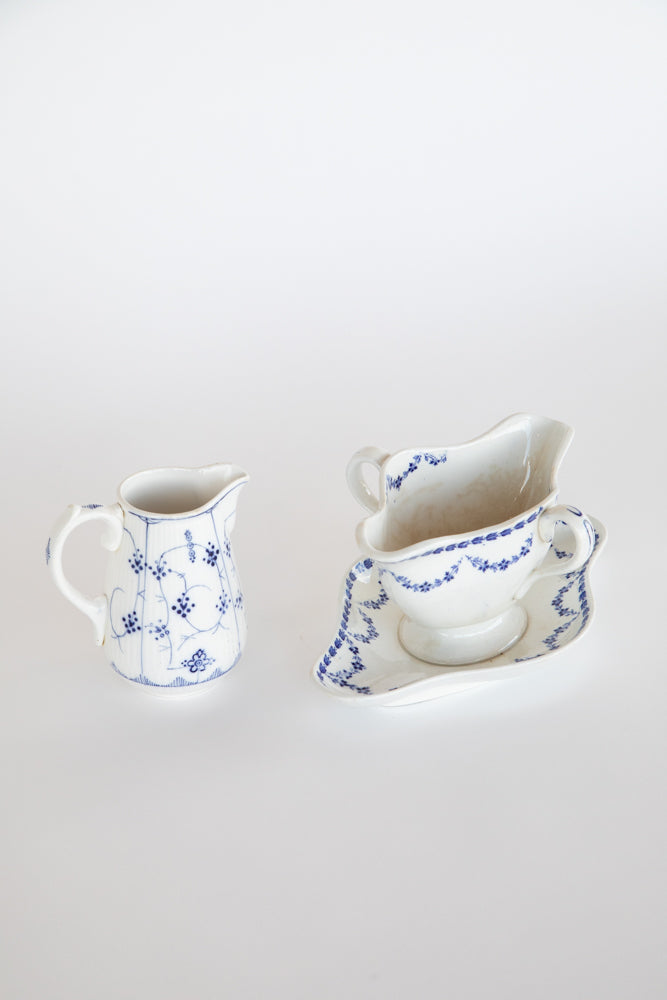 Blue and White Jug