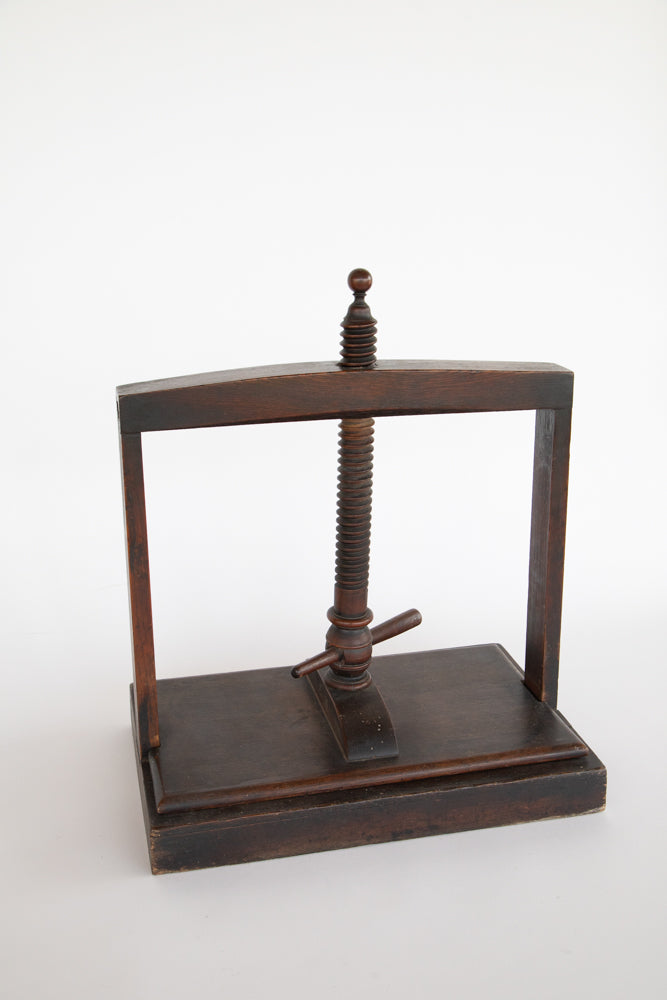 Late 18th Century Oak Book Press