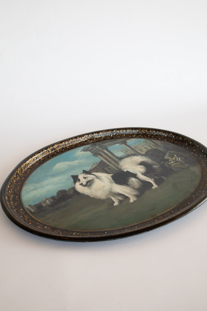 19th Century Pontypool Tole Tray Circa 1840