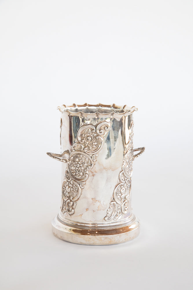 Silver Plated Bottle Holder Circa 1880 UK