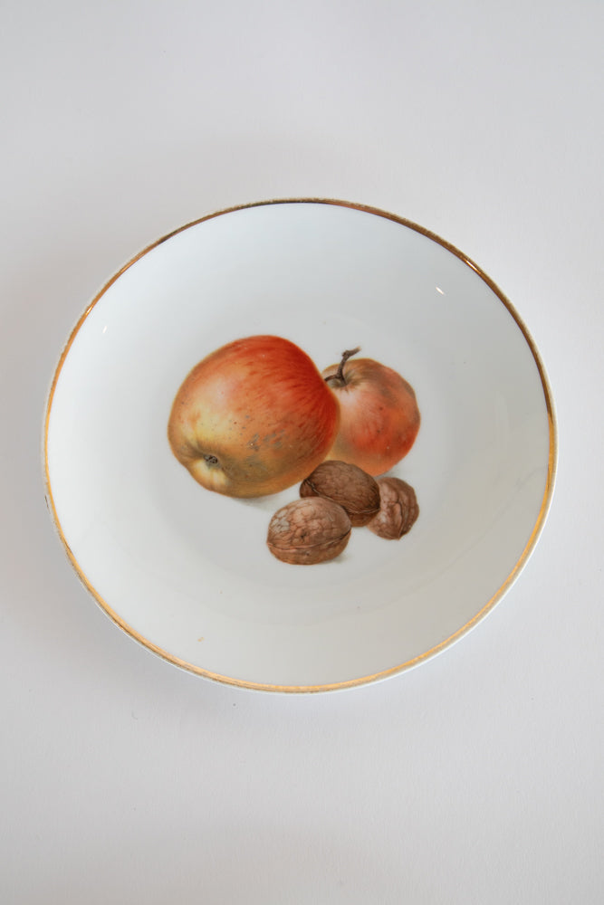 Set of 6 Bavarian Fruit Plates c.1870