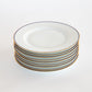 Blue and White Limoge Dinner Plate