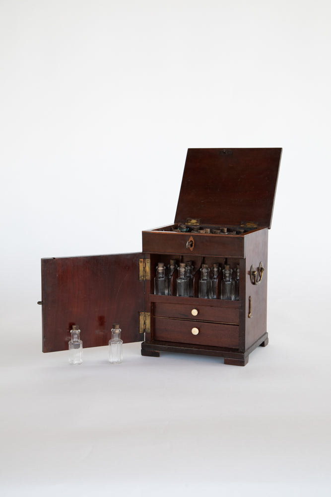 Apothecary Box with Bottles