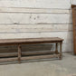 Long Slat Wood Bench - The White Barn Antiques