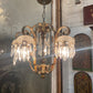 4 Light Chandelier Small - The White Barn Antiques