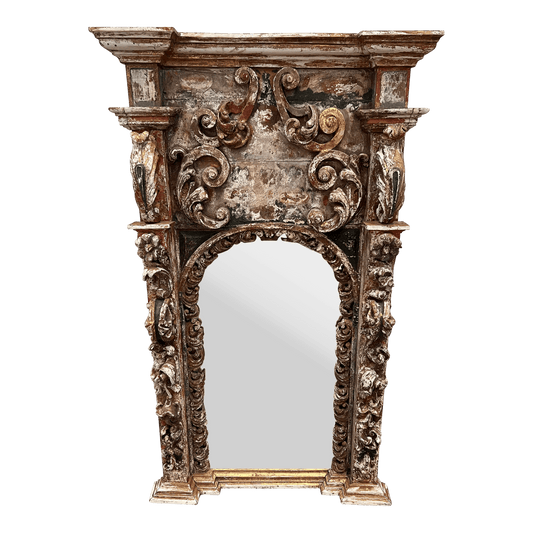 Italian Baroque Mirror - The White Barn Antiques