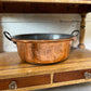 Round Copper Preserving Pan 1900 - The White Barn Antiques