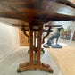 Vendage Table with Carved Detail - The White Barn Antiques