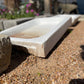 Spanish White Marble Sink - The White Barn Antiques
