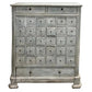 Blue Bank of Drawers - The White Barn Antiques